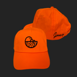 casquette orange canard